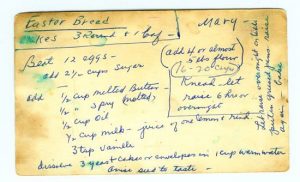 Original Recipe Card