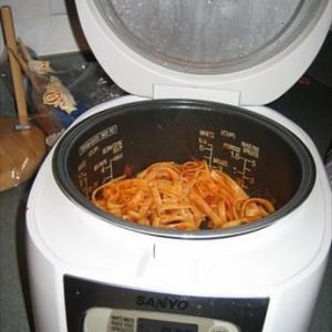 Pasta in Rice Cooker